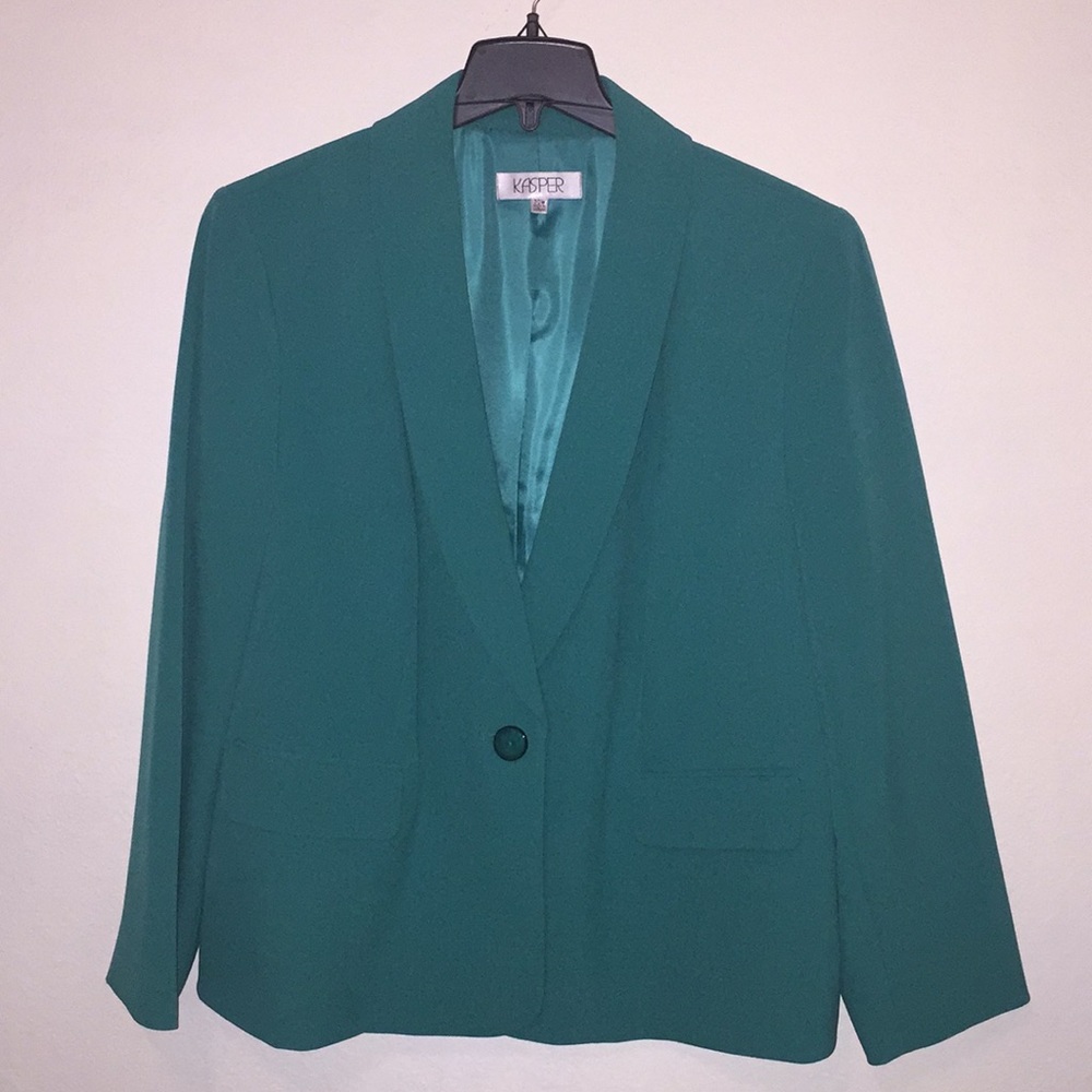 Kasper Teal Blazer